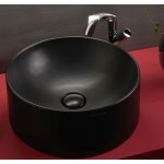  Flaminia Twin Set Slim 42 Umywalka stawiana na blat Ø 42 cm carbone TW42CCAR