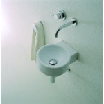 Flaminia Twin Set Mini Umywalka ścienna 30 cm biała 5059