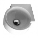  Flaminia Twin Set Mini Umywalka ścienna narożna 30 cm biała 5060