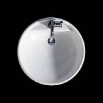 Flaminia Twin Set Umywalka Stawiana na Blat 52cm biała 5050/A