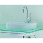  Flaminia Twin Set Umywalka wpuszczana w blat 42 cm biała 5055/42 Tylko 1 sztuka w takiej cenie!