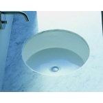 Flaminia Twin Set Umywalka podblatowa 43cm czarna 5057NER