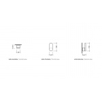 Flaminia Two Uchwyt na ręcznik chrom TWOPA