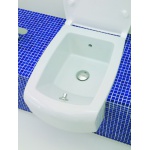 Flaminia Una Bidet do zabudowy Biały UNA/B