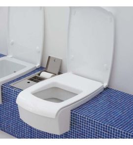 Flaminia Una WC do zabudowy Biały UNA/WC