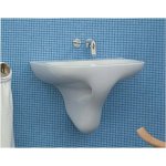      Flaminia Void Umywalka Ścienna 70x52 cm biała VD70L WIETRZENIE MAGAZYNÓW!!