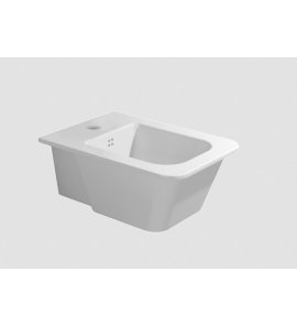 Flaminia Volo Bidet wiszący z jednym otworem 52x36x22 cm biały VL218