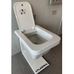  Flaminia Volo WC Wiszący Biały   Deska Sedesowa Wolnoopadająca VL118 VLCW03