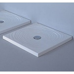 Flaminia Water Drop Brodzik kwadratowy 80x80 cm Biały DR80