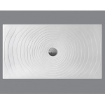 Flaminia Water Drop Brodzik 80x140 cm Biały DR140