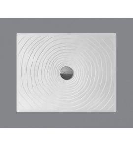 Flaminia Water Drop Brodzik 90x72 cm Biały DR90