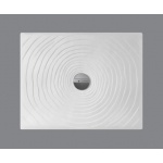 Flaminia Water Drop Brodzik 90x72 cm Biały DR90