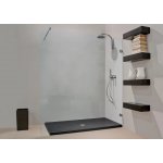 Flaminia Water Drop Brodzik ceramiczny 80x160 cm Czarny DR8016NER