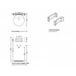 Flaminia Wsporniki do umywalki TS01/42