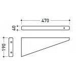 Flaminia Wsporniki pod umywalkę AQ04