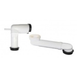 Flaminia Zestaw do odpływu Biały LK2438