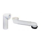 Flaminia Zestaw do odpływu Biały LK2233