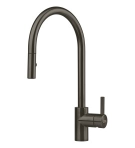 Franke Eos Neo Bateria kuchenna jednouchwytowa z wyciąganą wylewką antracyt 115.0628.256