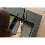 Franke Eos Neo Bateria kuchenna jednouchwytowa z wyciąganą wylewką antracyt 115.0628.256