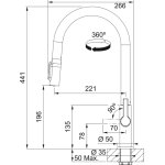 Franke Maris Slim Bateria kuchenna z podłączeniem do wody filtrowanej złoty 120.0736.601