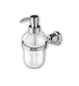 Freddi Design Cri Dozownik Do Mydła Ścienna biały/chrom CRI16