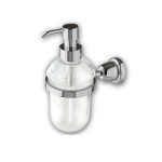 Freddi Design Cri Dozownik Do Mydła Ścienna biały/chrom CRI16