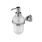 Freddi Design Cri Dozownik Do Mydła Ścienna biały/chrom CRI16/3