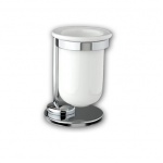 Freddi Design Cri Kubek biały/chrom CRI13/2