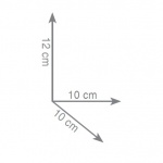 Freddi Design Cri Kubek biały/chrom CRI13/2