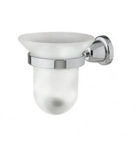 Freddi Design Cri Kubek Ścienny biały/chrom CRI03/3