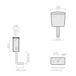 Galassia Mechanizm do spłuczki 18045