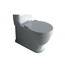 Galassia Ethos Miska WC do kompaktu 68x38 cm biała 8441