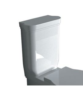 Galassia Ethos Spłuczka do kompaktu WC 29x16 cm biała 8490