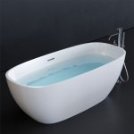 Galassia FLOW Wanna wolnostojąca 170x78 cm Biały mat 7320MT