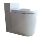 Galassia Meg 11 Miska WC do kompaktu 65x35 cm biały mat 5413MT