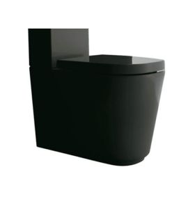 Galassia Meg 11 Miska WC do kompaktu 65x35 cm czarna 5413NE