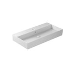 Galassia MEG11 PRO Umywalka ścienna/stawiana na blat 121x46 cm Biały mat 8938MT