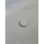         Galatea Design Arrezo Slim Wanna wolnostojąca 160x75 cm biały połysk z korkiem w kolorze wanny GWARS160.GPB.WH W MAGAZYNIE!!