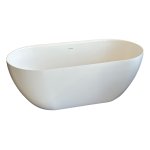 Galatea Design Arrezo Slim Wanna wolnostojąca 160x75 biały mat GWARS160.GMB.WH