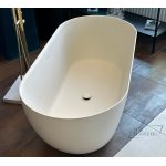 Galatea Design Arrezo Slim Wanna wolnostojąca 160x75 z korkiem creme GWARS160.KMM.CR