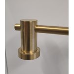   Galatea Design Balance 1 Grzejnik elektryczny 49 cm 3-el. z wyświetlaczem sterującym brushed gold GDD1A01EBRG W MAGAZYNIE  
