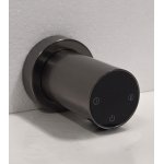   Galatea Design Balance 1 Grzejnik elektryczny 49 cm 3-el. z wyświetlaczem sterującym gunmetal GDD1A01EGM W MAGAZYNIE