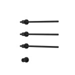   Galatea Design Balance 1 Grzejnik elektryczny 49 cm 3-el. z wyświetlaczem sterującym czarny mat GDD1A01EMB W MAGAZYNIE