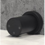   Galatea Design Balance 1 Grzejnik elektryczny 49 cm 3-el. z wyświetlaczem sterującym czarny mat GDD1A01EMB W MAGAZYNIE
