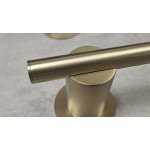        Galatea Design Balance 2 Grzejnik elektryczny odwracalny 76x37 cm Brushed Gold PVD GDA362BRG W MAGAZYNIE!!
