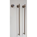        Galatea Design Balance 2 Grzejnik elektryczny odwracalny 76x37 brushed rose gold PVD GDA362RG W MAGAZYNIE!!