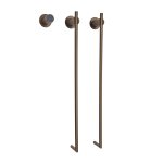        Galatea Design Balance 2 Grzejnik elektryczny odwracalny 76x37 brushed rose gold PVD GDA362RG W MAGAZYNIE!!