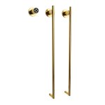        Galatea Design Balance 2 Grzejnik elektryczny odwracalny 76x37 gold GDA362OR
