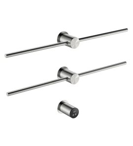        Galatea Design Balance 3 Grzejnik elektryczny 85,5x36 brushed nickel GDS016BN W MAGAZYNIE!!