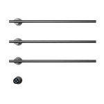      Galatea Design Balance 4 Grzejnik elektryczny  52x58 gunmetal PVD GDA363MG W MAGAZYNIE!!